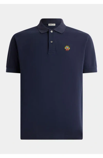 Bally Polo Shirt In Blue