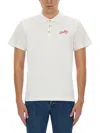 Bally Logo Embroidered Short-sleeved Polo Shirt In White