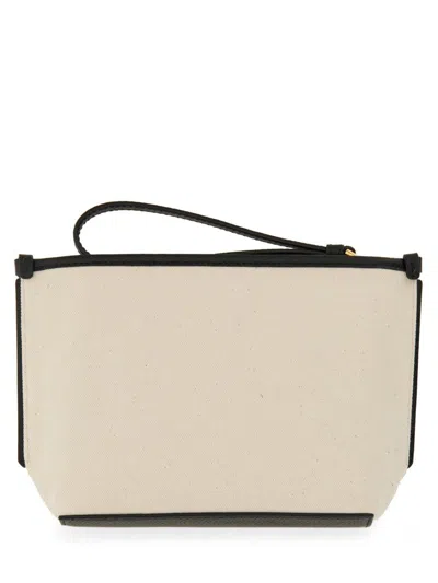 Bally Pouch "bar" In White