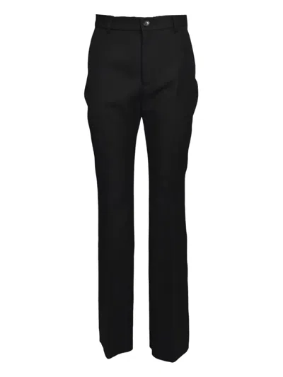 Bally Pressed-crease Tailored Trousers In Black
