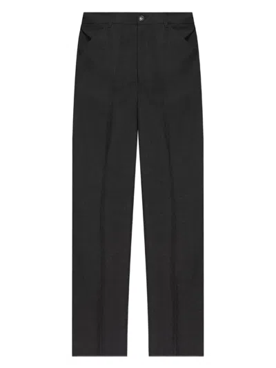 Bally Pressed-crease Trousers In Grey