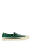 Bally Slip Ons In Printed Nappa Leather In I642