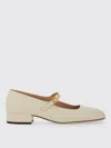 Bally Leather Strap Block Heel Square Toe Pump