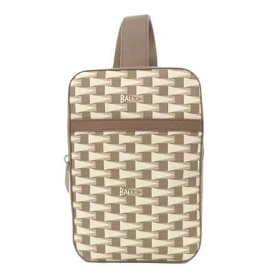 Pre-owned Bally Pvc Sling Bag () In Brown
