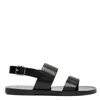 Bally Python-printed Leather Sandals In Multi