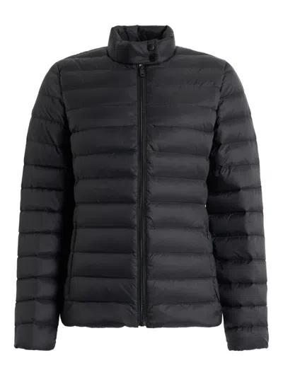 Bally Quilted Puffer Jacket In Black