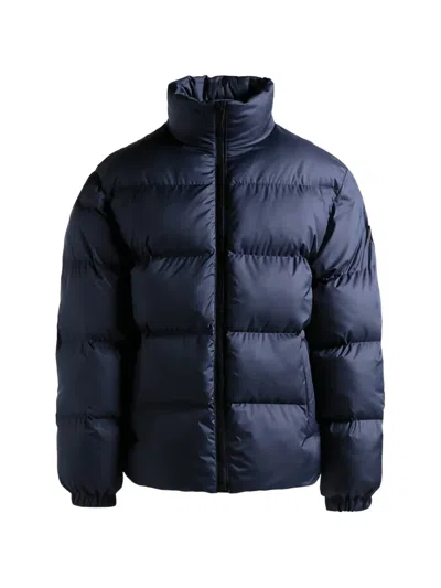 Bally Quilting Puffer Jacket In Blue