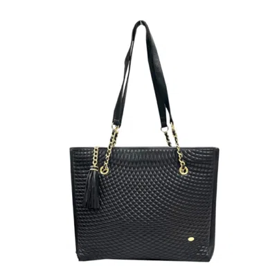 Pre-owned Bally Quilting Tote Bag () In Black