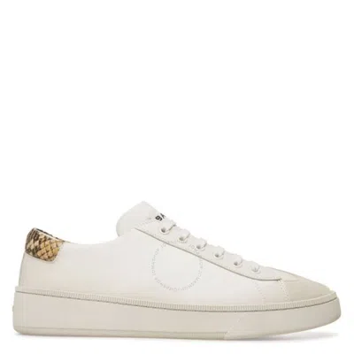 Bally Raise Calf Plain Randy Low-top Sneakers In White