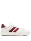 Bally Rebby Leather Low-top Sneakers In White