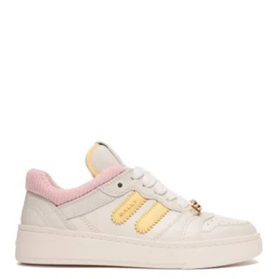 Bally Raise Royalty Leather Sneakers In Multi