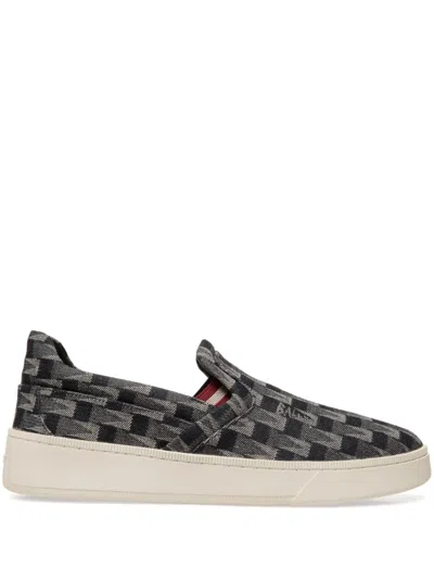 Bally Raise Slip-on Sneakers In Black