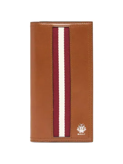 Bally Ray Continental Wallet In Brown