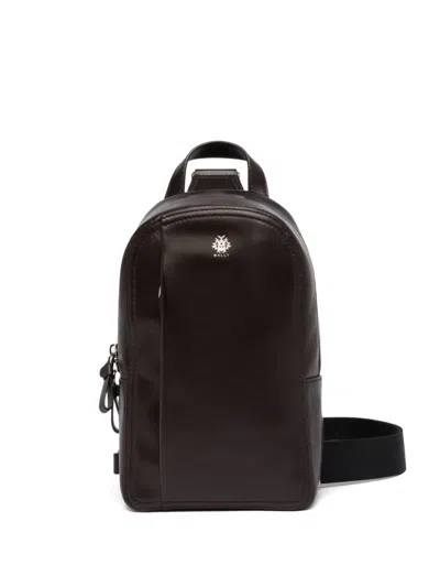 Bally Ray Sling Bag In Brown