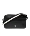 Bally Ray Zip Shoulder Bag In Black