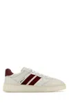 Bally Round Toe Low-top Sneakers With Leather Upper