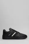 Bally Rebby Sneakers In Black Leather