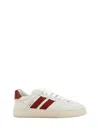 Bally Women's Rebby Low Top Sneakers In White/red