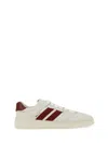 Bally Calf Leather Raise Sneaker In White