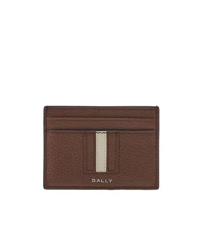 Bally Rectangular Clip In Brown
