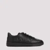 Bally Classic Black Leather Sneaker For Men In Black