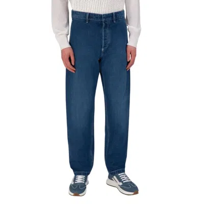 Bally Relaxed Fit Denim Jeans In Blue