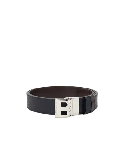 Bally Reversible Belt In Black