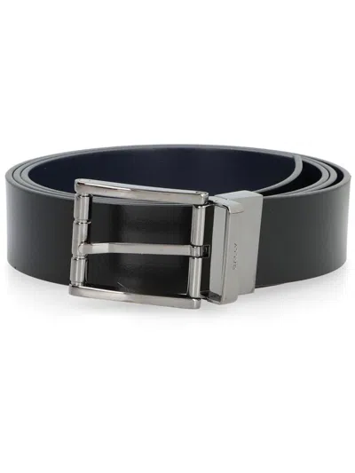 Bally Reversible Belt In Black
