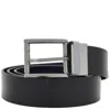 Bally Reversible And Adjustable Leather Belt In Black