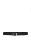 Bally "shiffie" Belt In Black