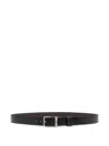 Bally Reversible Adjustable Belt In Black
