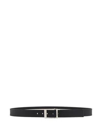 Bally Reversible Leather Belt In Brown