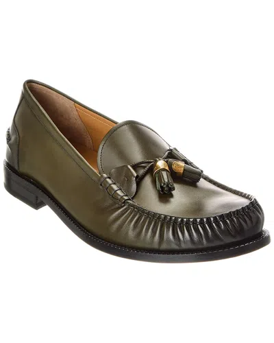 Bally Ribald Leather Loafer In Brown