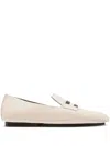 Bally Ribbon-detail Leather Slippers