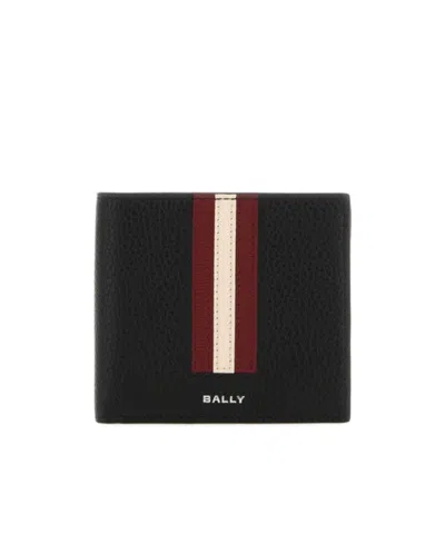 BALLY BALLY RIBBON LOGO DETAILED BI-FOLD WALLET