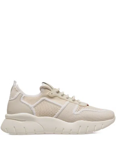 Bally Ribbon-tab Knit Low-tops Sneakers