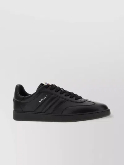 BALLY RIVY LEATHER SNEAKERS FLAT SOLE