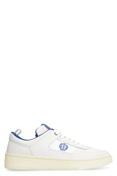 BALLY BALLY RIWEIRA LEATHER LOW-TOP SNEAKERS
