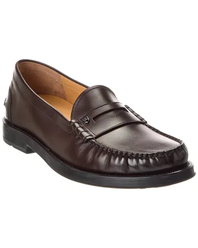 Bally Roody Leather Loafer In Brown
