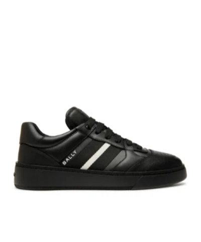 Bally Round Head Low-cut Casual Shoes In Black