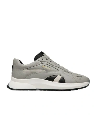 Bally Round Head Low-cut Casual Shoes In Gray