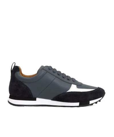 Bally Round-head Sneakers In Black