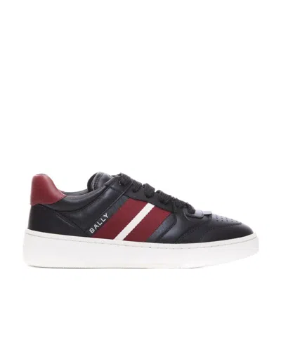BALLY BALLY ROUND-TOE LACE-UP SNEAKERS