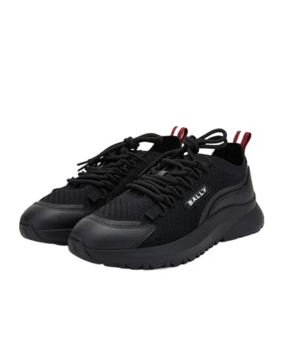 Bally Round Toe Low-top Casual Shoes In Black