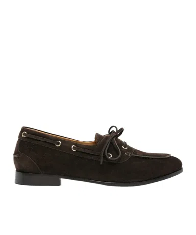 Bally Round-toe Loafers In Brown