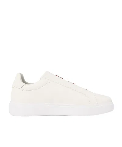 Bally Round-toe Sneakers In White