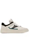 Bally Royalty Leather Sneakers In White