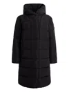 Bally Rubber-logo Puffer Coat In Black