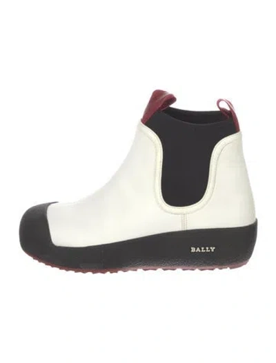 Pre-owned Bally Rubber Rain Boots In Multi