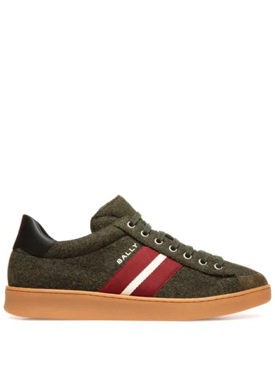 Bally Runway Sneakers In Green